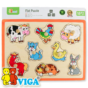 [VIGA] 동물 꼭지퍼즐